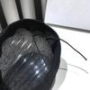 Retro Style Solid Color Straw Hat Adjustable Sun Visor Beach Hat Sun Protection Mesh Breathable Panama Hat Tide Summer