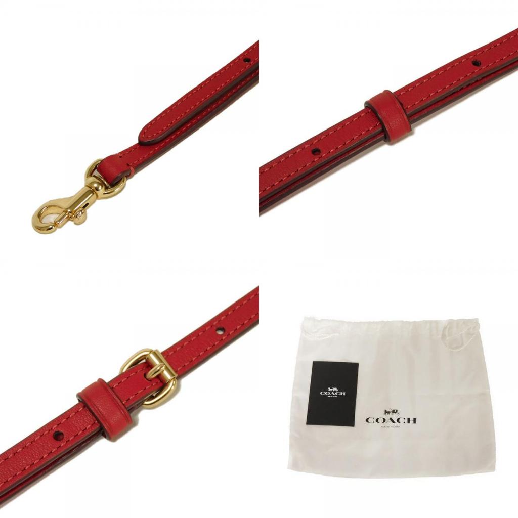 Used Dreamer 21 Calfskin 2-Way Shoulder Bag with C Logo (Red) (Product Code: 9726, 67021, 7922) Women's from Japan