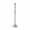 Centerpiece Candlestick Holder | Textured Finish, Taper Candle Holder, Elegant LowProfile Design,