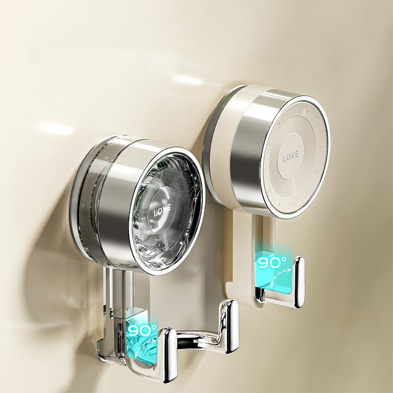 Starke Saugknapfhaken Vakuum Wiederverwendbare Duschhaken Schwerlast Kleiderhaken Spurloser Kleiderhaken