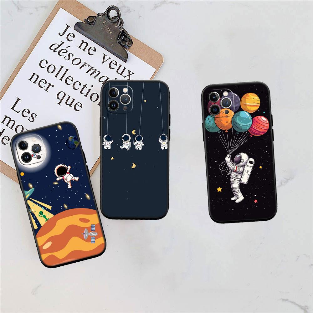 LO12 Astronaut Space Moon Case for Motorola Edge 60 60s 70 G86 G56 G54 E14 G04S G45 G54 G64 S30 S50 X30 X40 X50 Ultra Pro Power