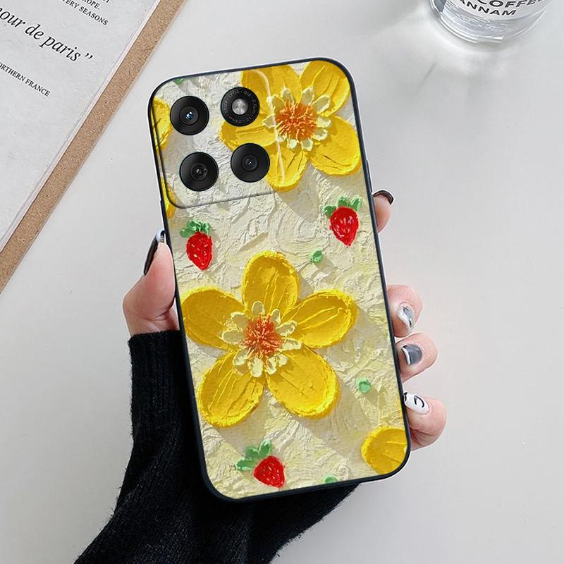 For Motorola Edge 60 Fusion Edge60 Pro Case Lovely Silicone Phone Cover For Moto Edge 60 Fusion Funda Shockproof Bumper Shell