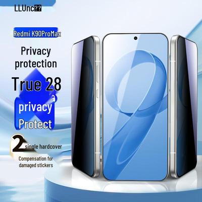 Blickschutz-Displayschutz aus gehärtetem Glas (2er-Pack)