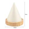 1pcs Creative Wood Cone Bracelet Display Stand Ring Bangle Anklet Chain Necklace Jewelry Storage Rack HolderJewellery Props