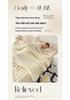 All-Season Coral Fleece Blanket for Office Naps and Sofa