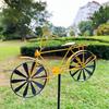 Fahrrad Gartendeko, Fahrrad Metall Windspiel, Vintage Outdoor Gartendeko, für Outdoor Rasen Eisenkunst Skulpturen Statuen Dekorationen