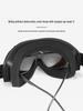 Double-Layer Anti-Fog Spherical Ski Goggles with Myopia Clip & UV Protection for Snow Sports