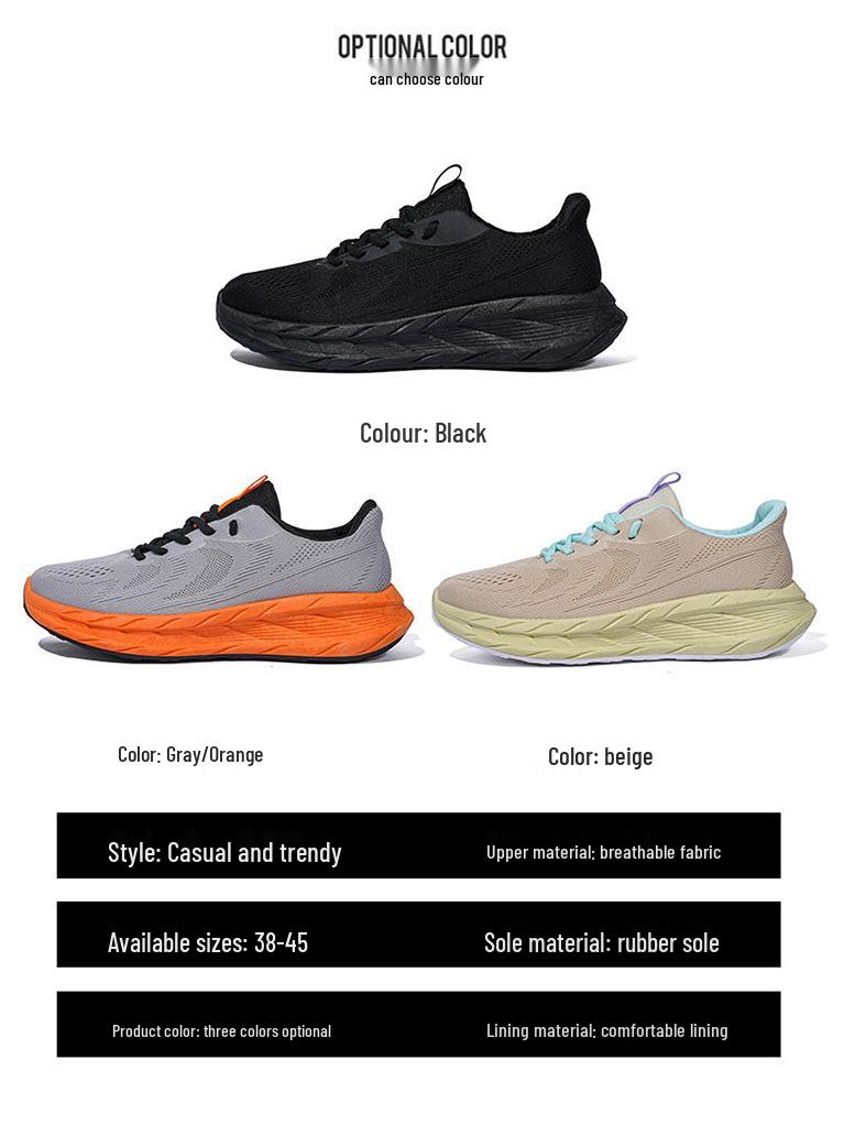 Men's Lightweight Casual Sneakers - Soft Sole Walking Shoes for Autumn 2025