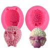 DIY Sheep Candle Silicone Mold 3D Cute Animal Goat Aromatherapy Clay Gypsum Resin Mold Cake Decoration Tool