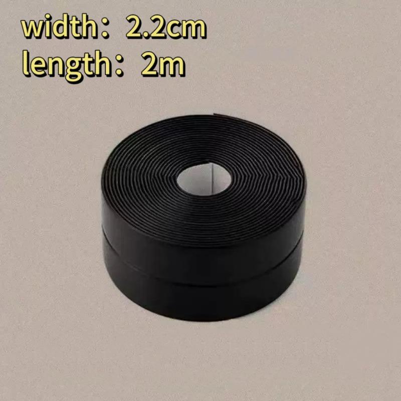 PVC Sealing Tape Caulk Tape Kitchen Sealant Strip Bathroom Self Adhesive Shower Tile Sealer Mildew-proof Tub Countertop