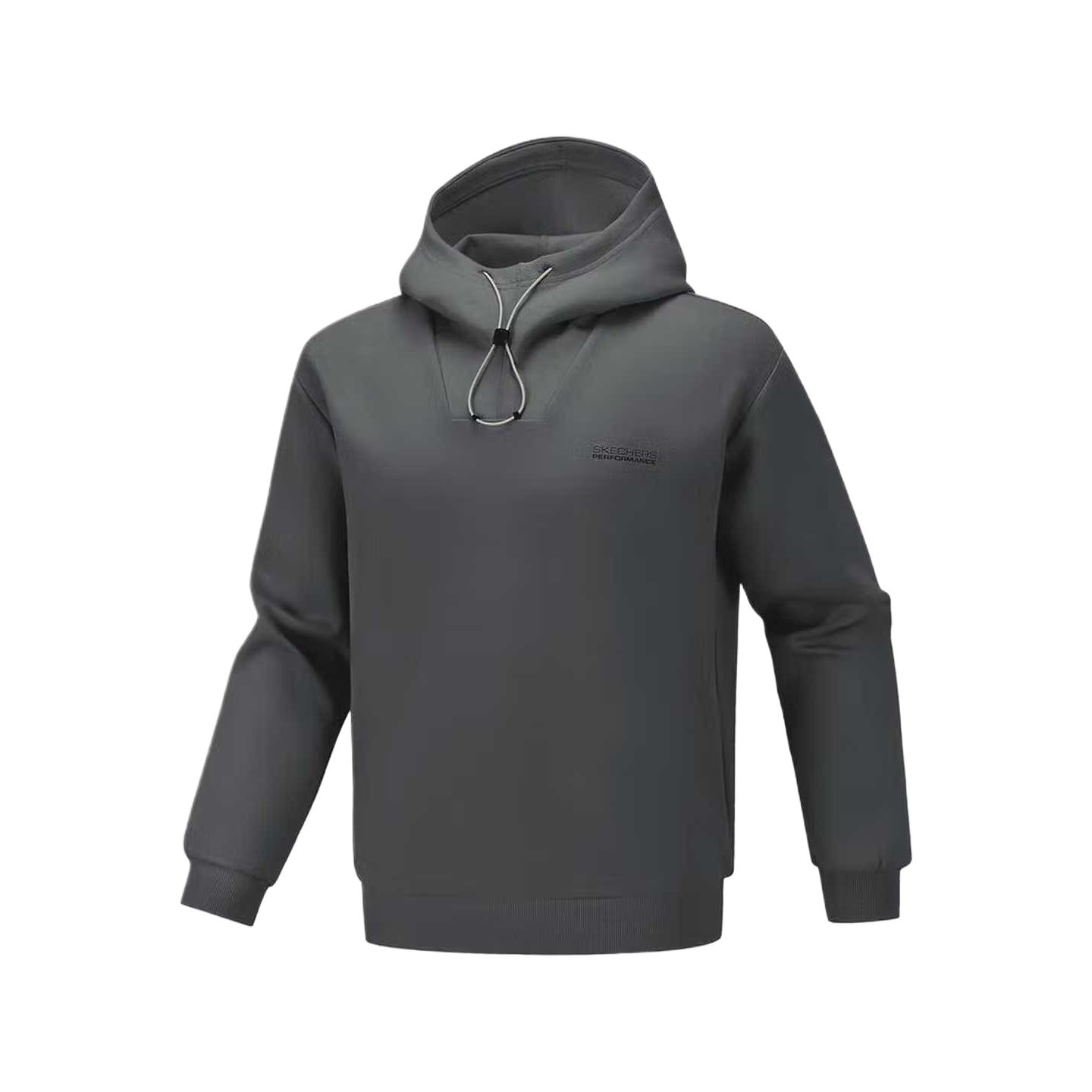 Skechers Basic Sports Series Hooded Comfortable Sweatshirt Men tops P126M013-013P S