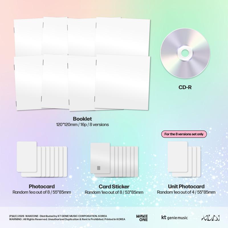 [VORBESTELLUNG] ALPHA DRIVE ONE – DAS 1. MINI-ALBUM 'EUPHORIA' (Jewel Case Ver.)