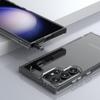Suitable for Samsung S25ultra Mobile Phone Case Ice Transparent Aurora S24plus Protective Case Airbag Anti Fall S24 Case