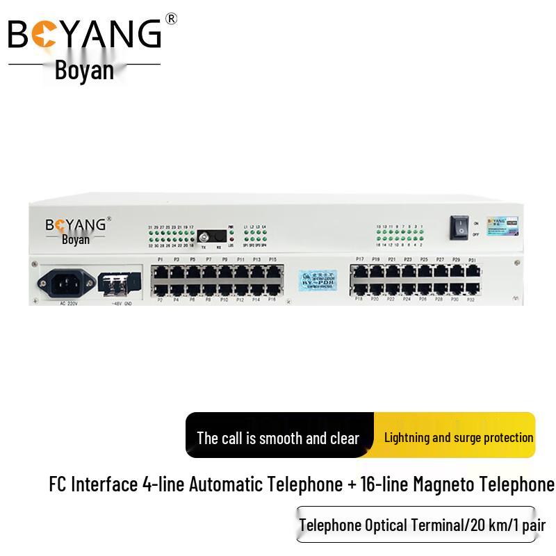 BOYANG Integrated Services Fiber Optic Multiplexer