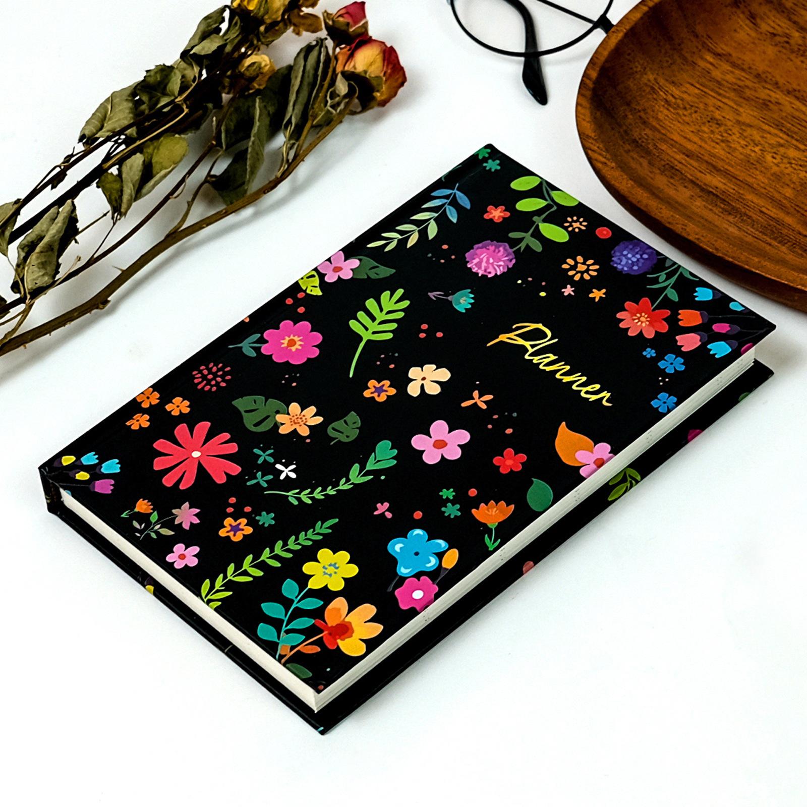 

Креативный премиальный черный чехол для букета, креативный портативный блокнот