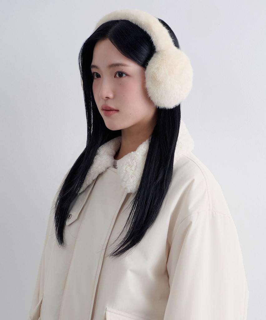 MUSINSA STANDARD WOMAN Women'S Fake Fur Ear Muff [Cream]