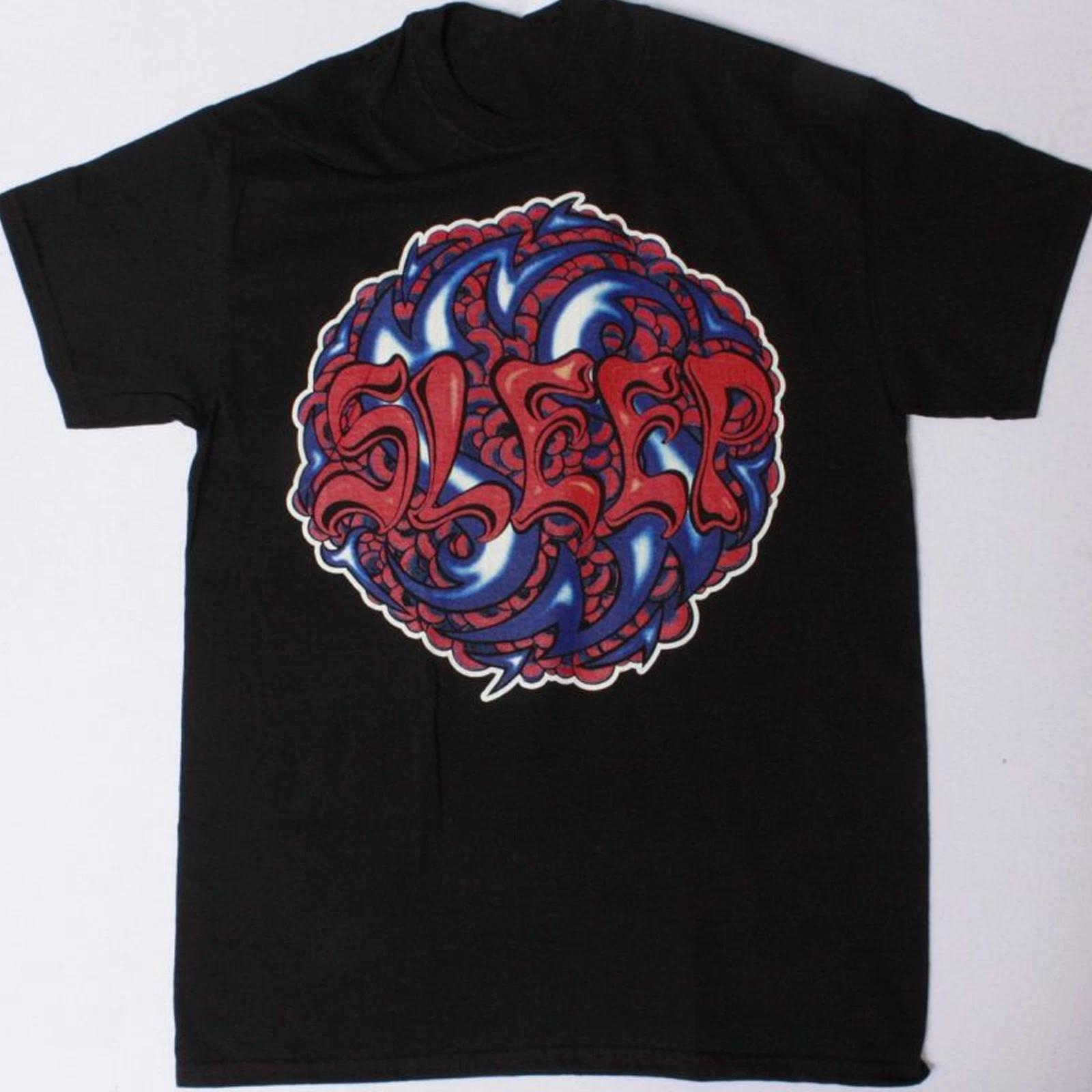Men s and Women s T-shirts Sleep Band Sleep s Holy Mountain  Black Cotton All Sizes XXL