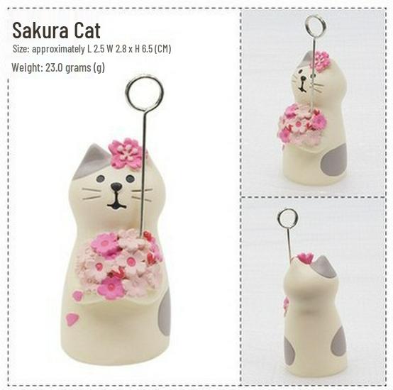 Düğün ve Ev Dekorasyonu İçin Zakka Kedi Temalı Reçine Süsler