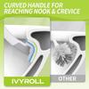 Disposable Toilet Bowl Cleaner Wand with 14 Refills, Toilet Brush Set with Holder, Bathroom Cleaning Kit