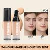 8 Color Powder Base Matte Moisturizing, waterproof, Anti-sweat, Invisible Pore Control Concealer Foundation