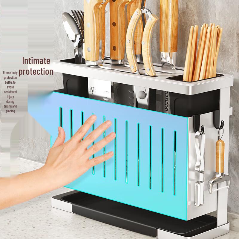 Shuaishi Multifunktionaler Küchenmesser- und Utensilienorganizer