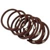 Korean Style High Elasticity Black Hair Tie for Women - Durable, Flexible Rubber Band for Ponytails and Hair Accessories