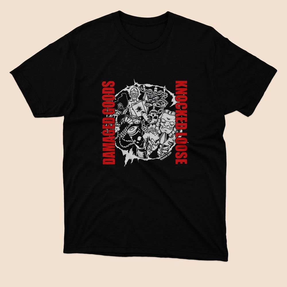 NWT Knocked Loose hadcore punk band popular hirt Black XXXL