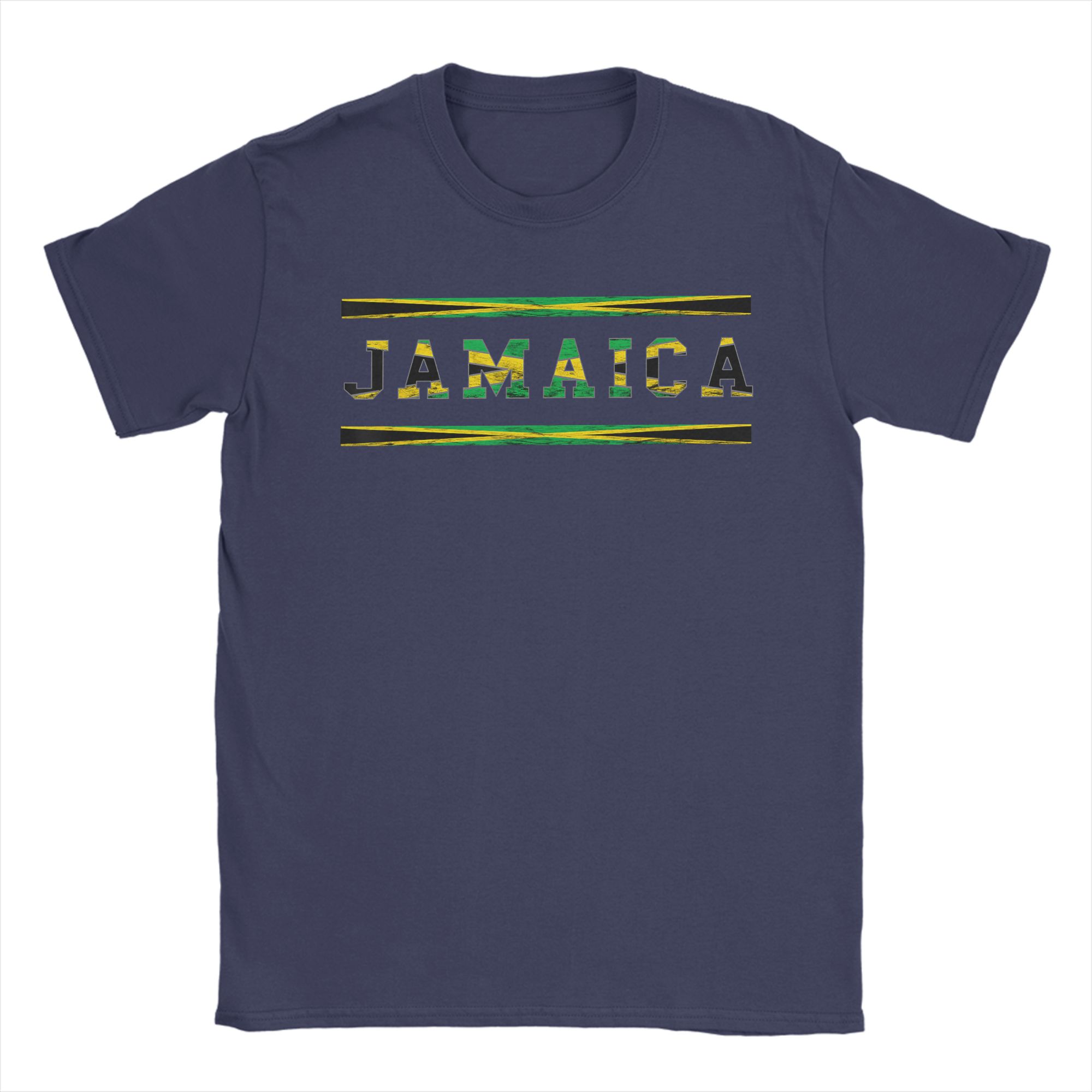

Summer Jamaica Vacation Jamaican Flag Leisure TShirts Cotton Tee Shirt for Men Y2K Funny Cheap Print Short Sleeve Top Tees 4XL