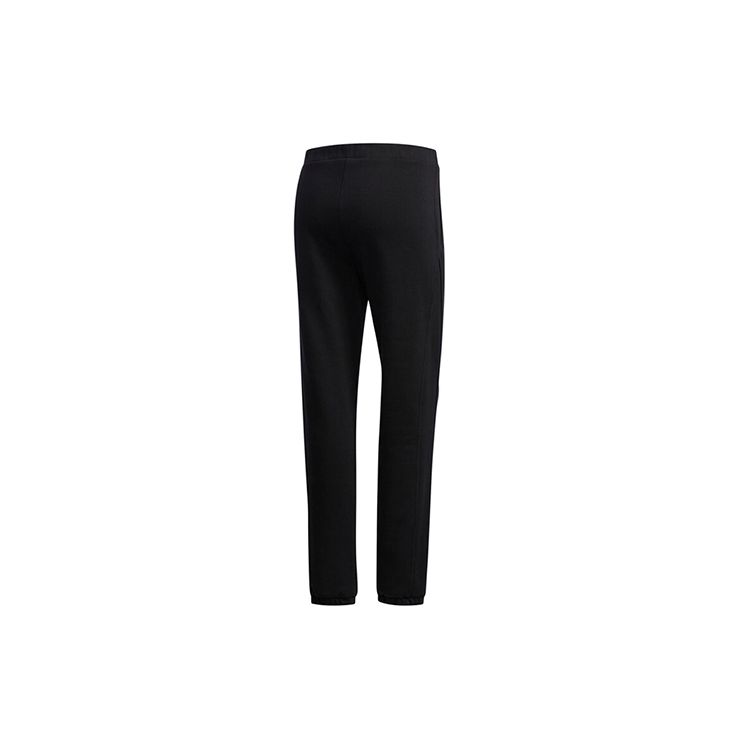 Adidas Neo Casual Knit Tapered Pants Straight Leg Sports Pants Women Pants Black EI4689