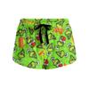 Women's Stretch Shorts Regular Fit Hiking Shorts Casual Sports Shorts Fleece Pants Large Shorts