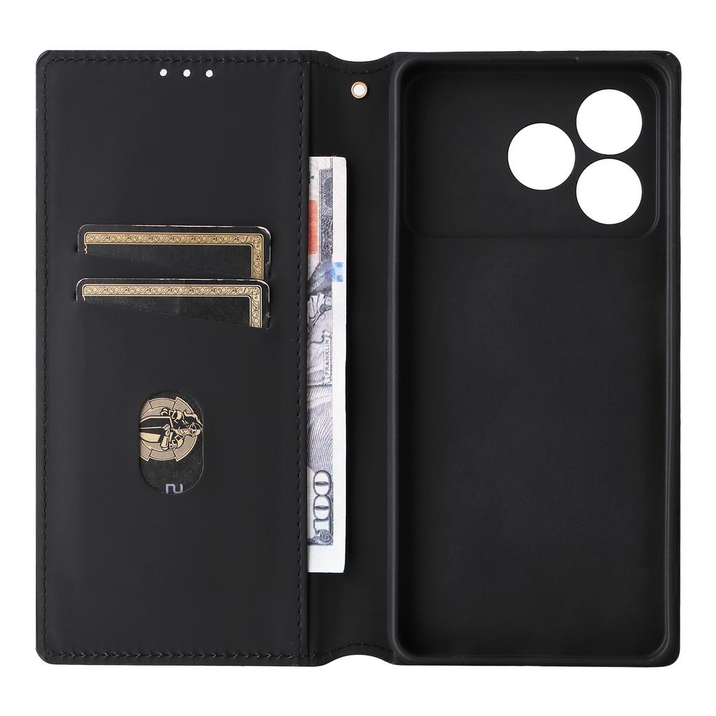 For ZTE Blade A36/nubia A36 Case Wallet Rhombus Imprinted Leather Phone Cover