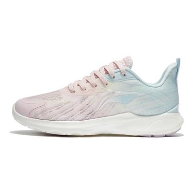 Lightweight Soft Rebound Breathable Slip Resistant Low Top Running Shoes Women Sneakers Pink Blue ARSU082-1