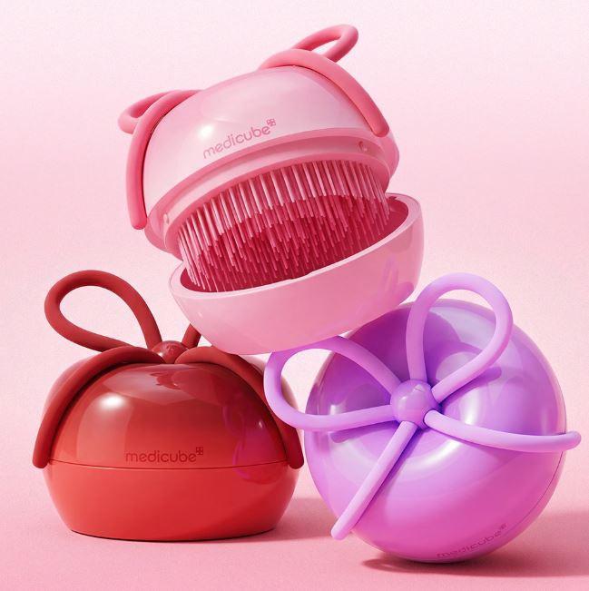Medicube Forever Cherry Jang Won-young Hair Brush Scalp Care Styling Brush 3color
