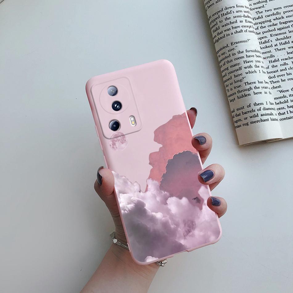 For Xiaomi 13 Lite 5G Case 2023 Luxury Black Dragon Painted Silicone Phone Cover for Xiaomi Mi 13 Lite 6.55'' Coque Capas 13Lite