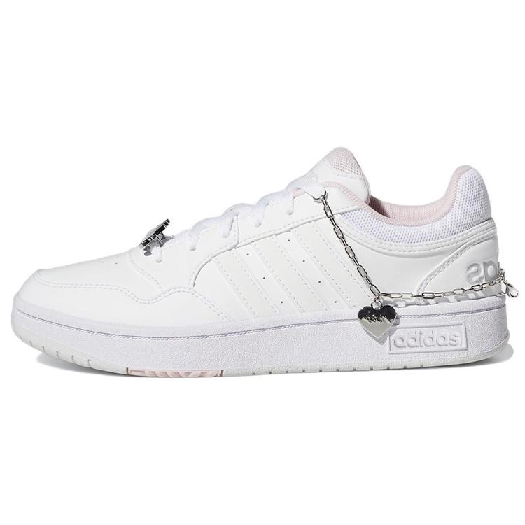 (WMNS) adidas Hoops 3.0 Shoes White Pink Women s HP5279