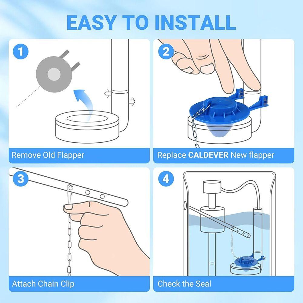 Rubber Plug Toilet Flapper Toilets Tank Water Saving Toilet Bowl Seal Toilet Tank Flush Valve