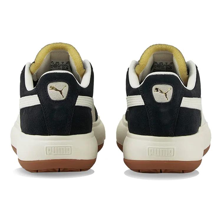 PUMA Suede Mayu Up Sneakers Black / White Women's (Unisex) Skate Shoes 381650 05
