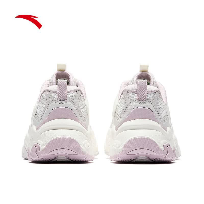 Anta Meteor 4 Women's Leather Mesh Casual Sports Shoes