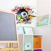 Personalized Broken Wall Football Bedroom Living Room Home Background Decoration Wall Sticker