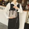 Korean Version Simple Spring New Product One Shoulder Crossbody Small Bag Large Capacity Handbag Fashion Printed Bucket Bag Women