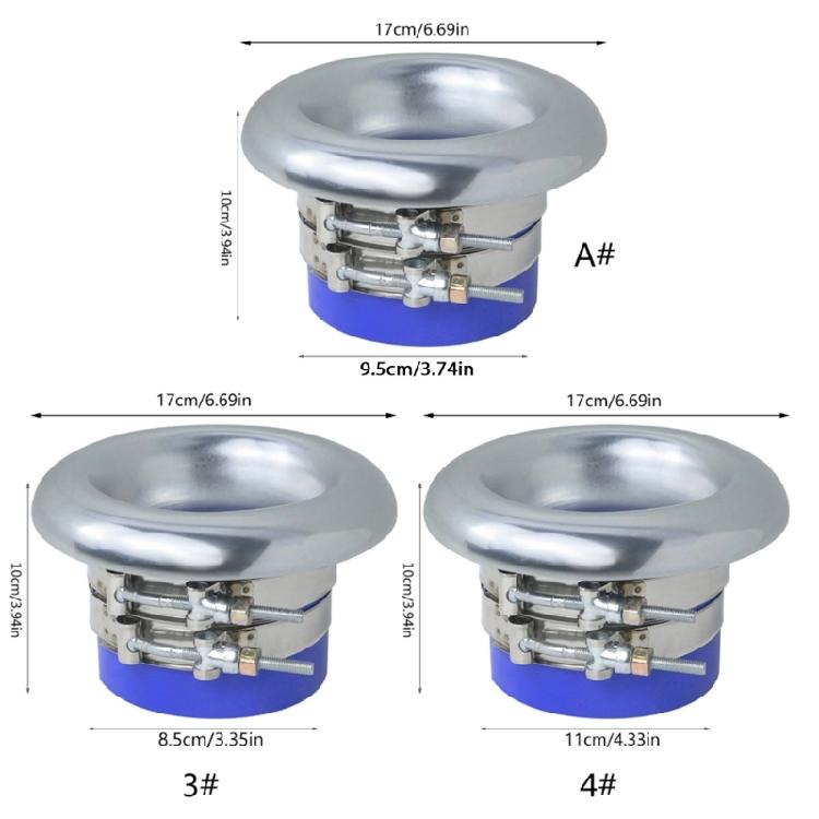 Aluminum Turbos Horn Mouthpiece Unleash Your Vehicles Potential Car Accessories