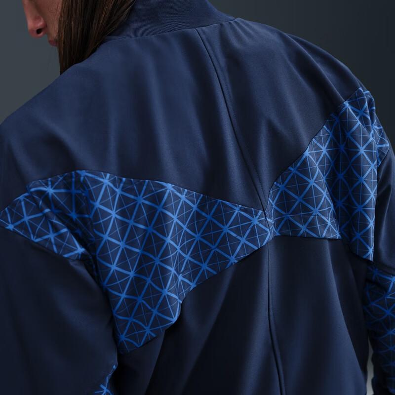 Nike Dri-Fit SS25 Strike Home Paris Saint-Germain Stand Collar Quick-Dry Versatile Casual Jacket Men Jacket HJ6399-410