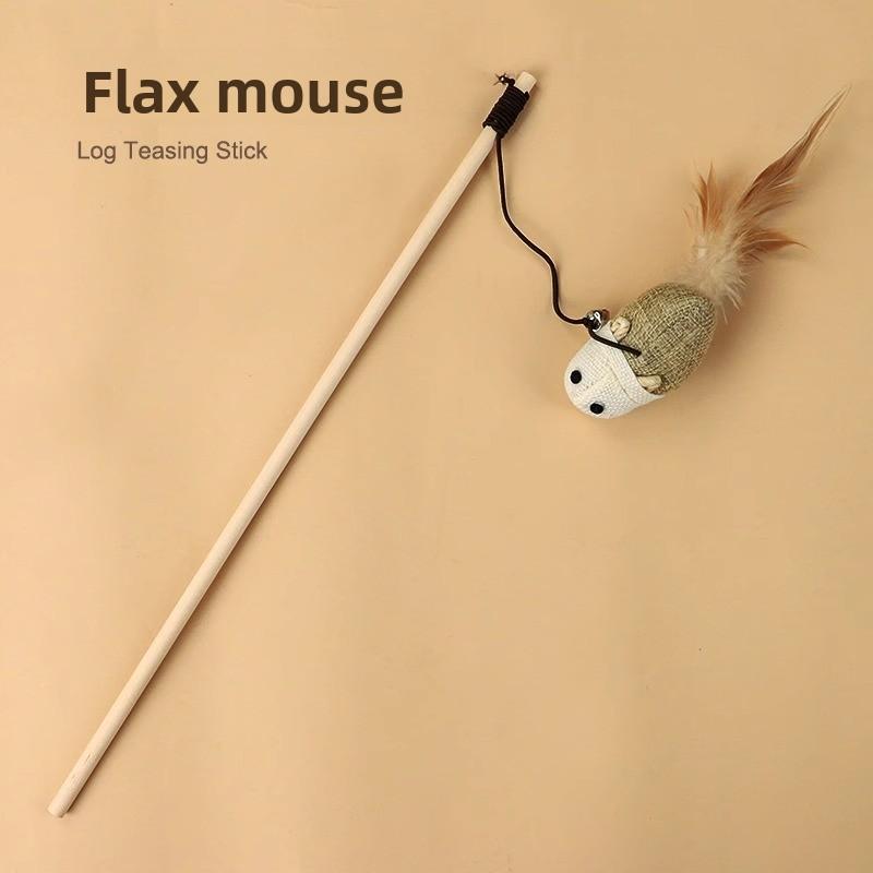 

Игрушки для кошек, Дразнилки для кошек, Саморазвлечение кошки для снятия скуки, Маленькая мышка с колокольчиками, Устойчивые к укусам, Потребление котенком