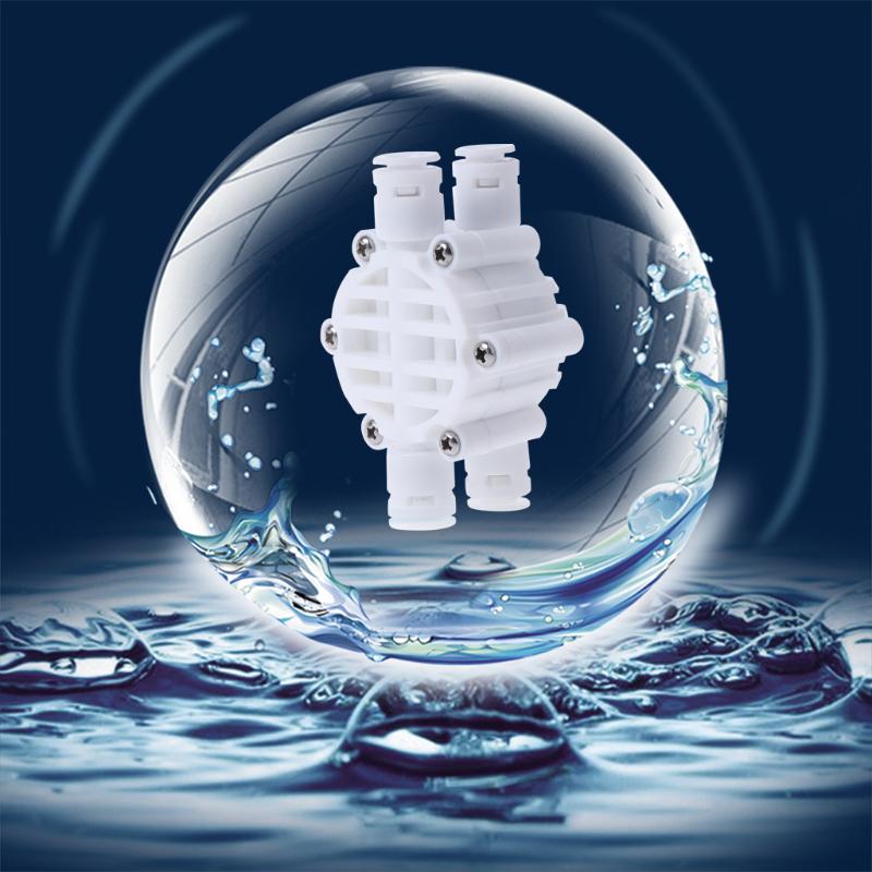 4 Way 1//4 Port Auto Shut Off Valve For RO Reverse Osmosis Water Filter System ^P
