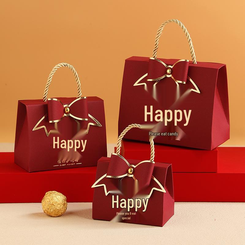 Креативная свадебная подарочная коробка для конфет 2025