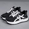 Fashion Women's Leisure Sports Non Slip Comfortable Lace Up Breathable Mesh Sneakers Increased Height Design Casual Shoes Zapatos Mujer