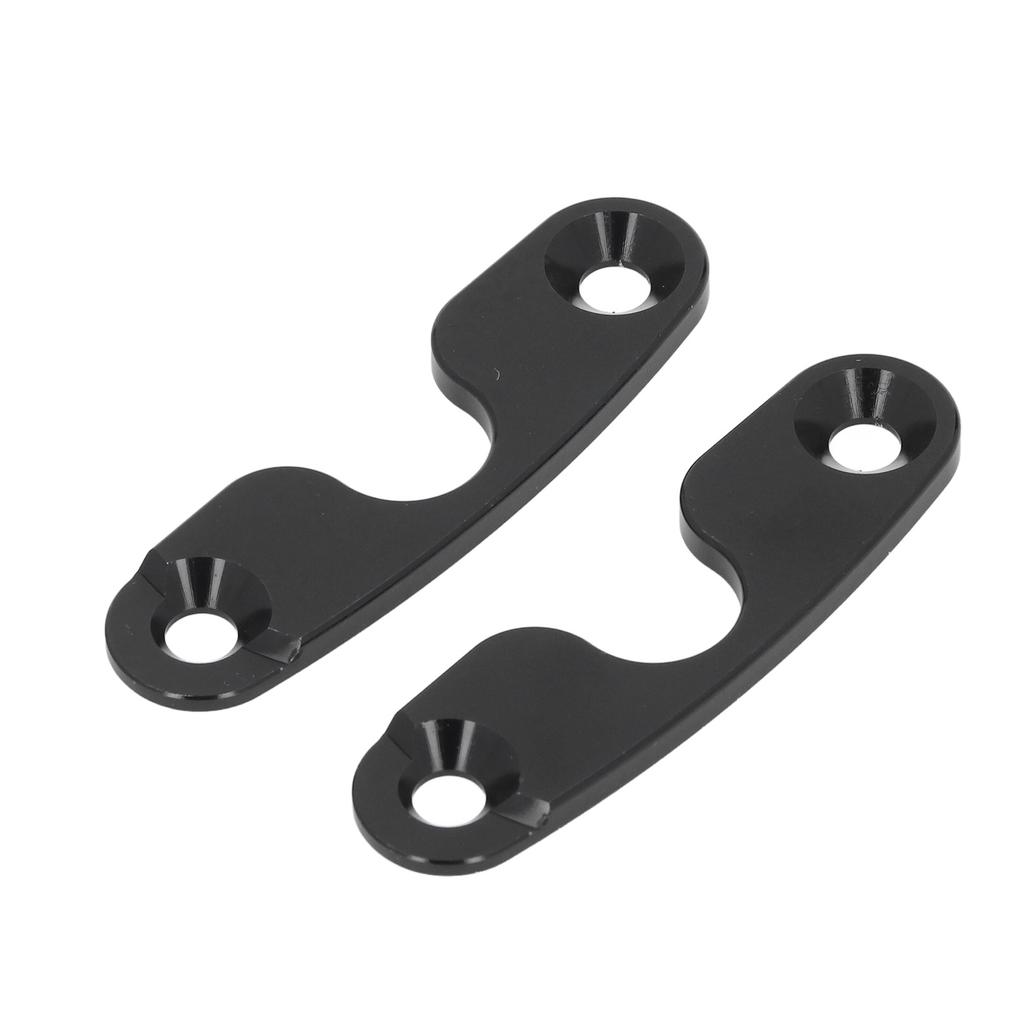 Verbessertes Sonnenblenden-Reparaturset Aluminiumlegierung Hochleistungs-Sonnenblenden-Befestigungsclips für JK 2018 für JL JLU 2018 2023