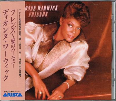 CD DIONNE WARWICK - Friends BVCA166 Arista 1992 Japan Jazz Used