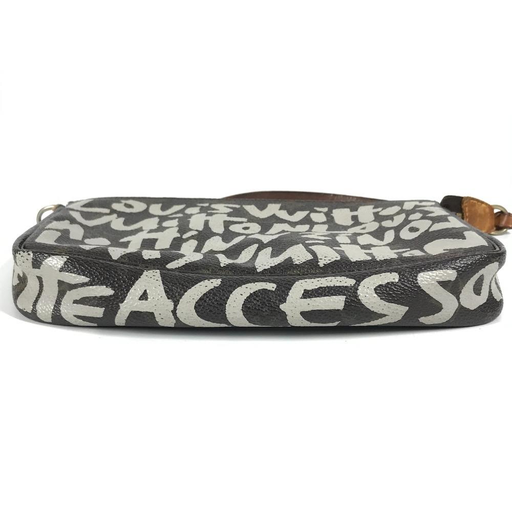 Louis Vuitton M92192 MonogramGraffiti Pochette Accessoires Hand Bag Pouch
