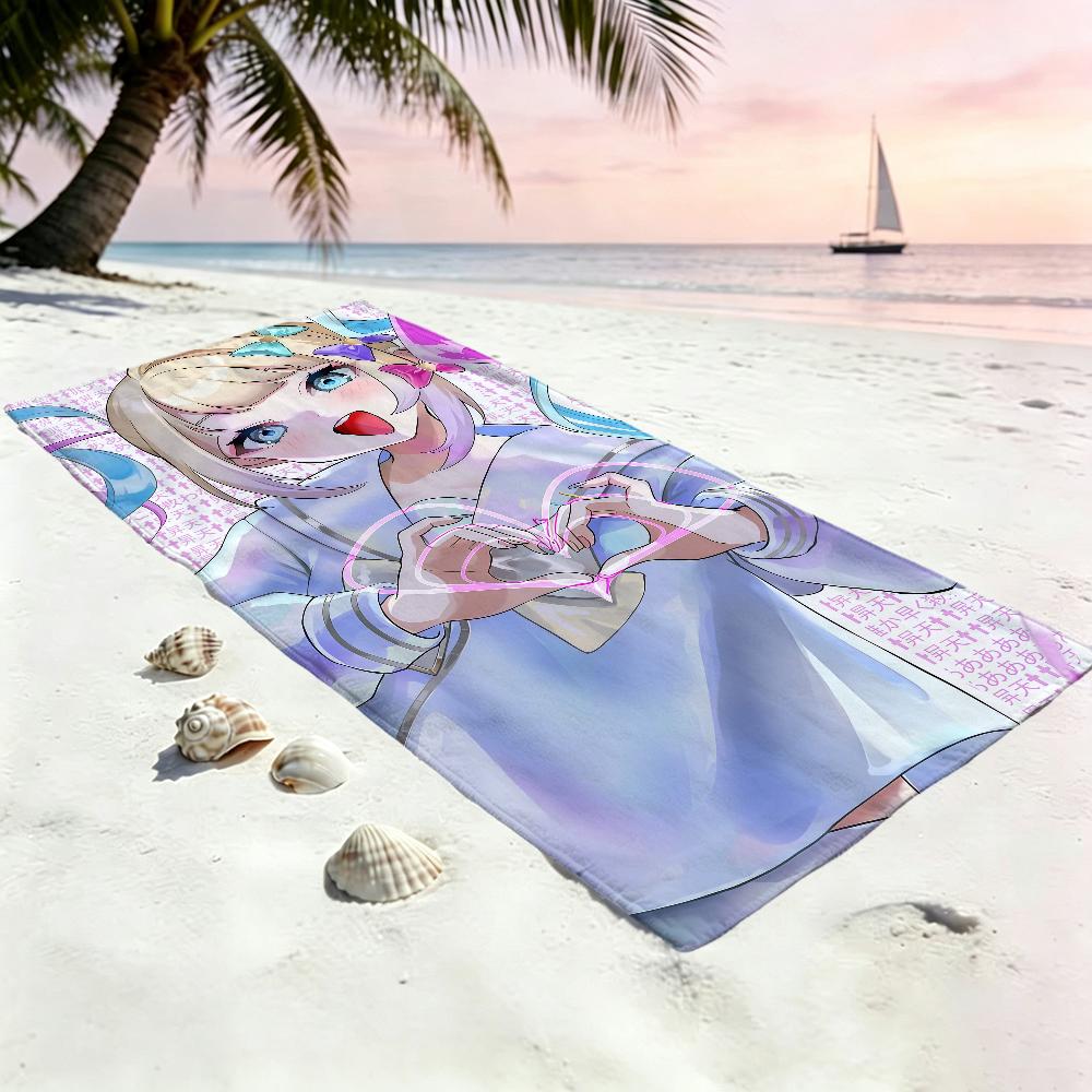 Needy S-streamer O-overload Ame Towel Large Quick-Drying Microfiber soft Beach Towel for Travel Fitness Sauna Bathing Camping